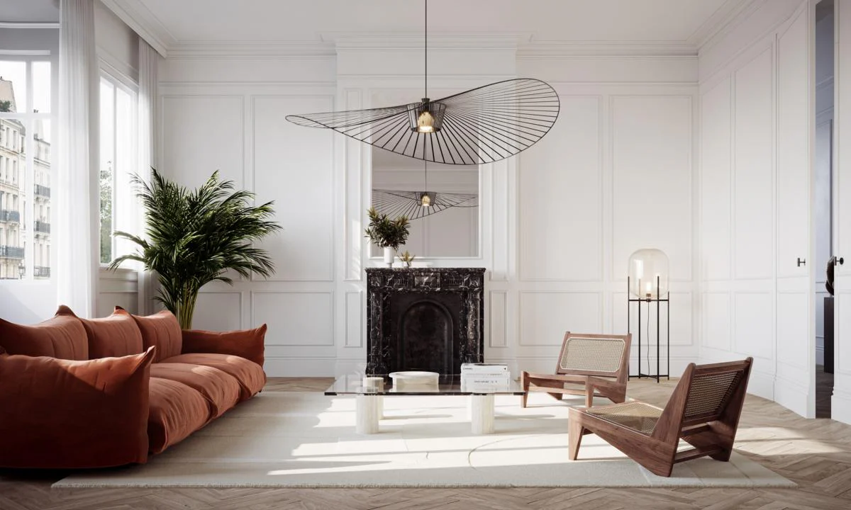 P4020 Cimaise murale Orac Decor - 5x3x200cm (h x p x L) - moulure décorative polyuréthane - Image 4