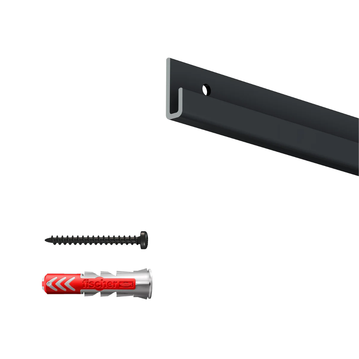 Cimaise Classic+ Rail 200 cm - 80kg + Vis et chevilles - Cimaise Tableau Artiteq - Image 10