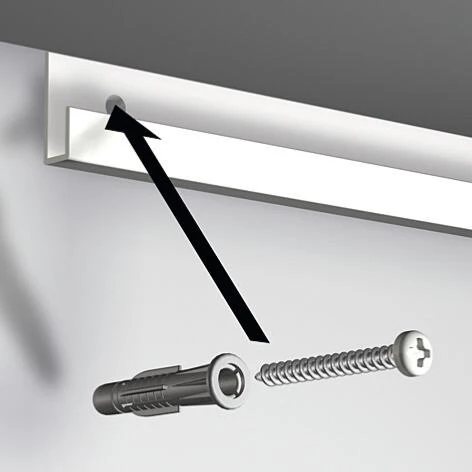 Cimaise Classic+ Rail 200 cm - 80kg + Vis et chevilles - Cimaise Tableau Artiteq - Image 5