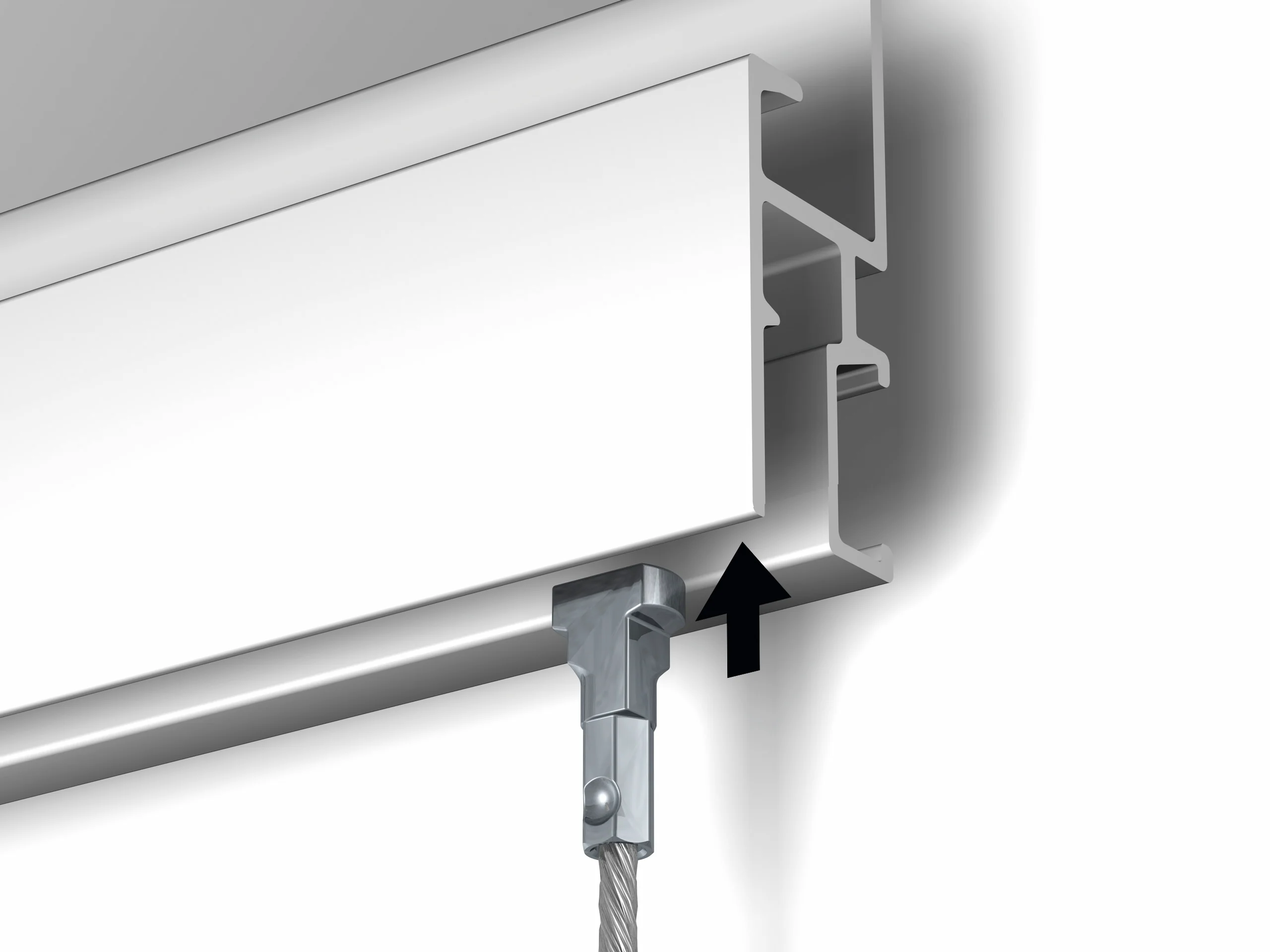 Cimaise Gallery-Click Rail R30 200cm - Cimaise Tableau Newly - Image 5