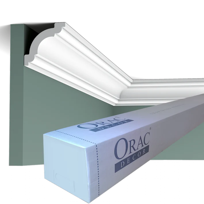 CX124 Corniche plafond Orac Decor - 5x5x200cm (h x p x L) - moulure décorative polymère - Image 6