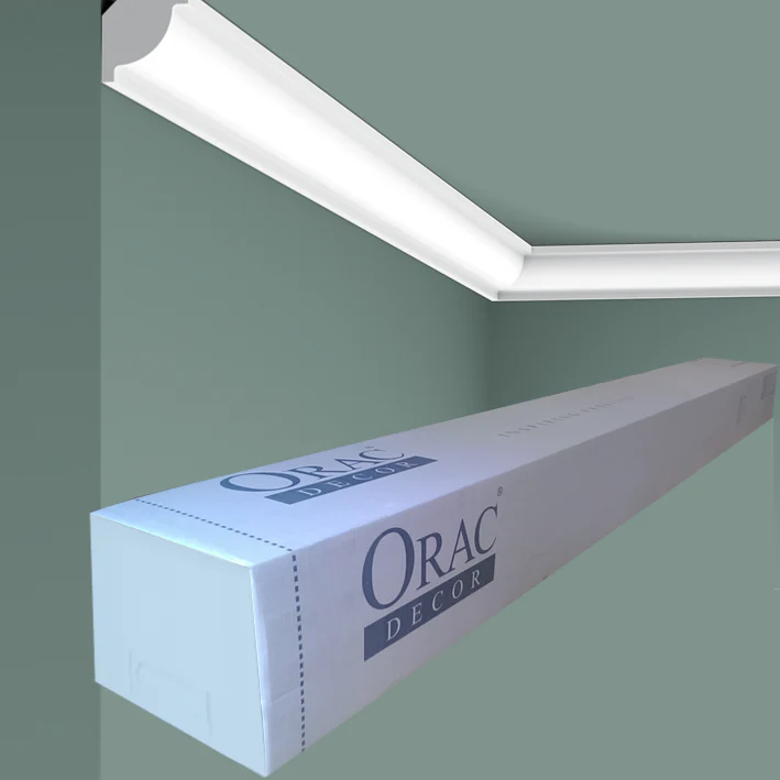CX132 Corniche plafond Orac Decor - 2x2x200cm (h x p x L) - moulure décorative polymère - Image 5