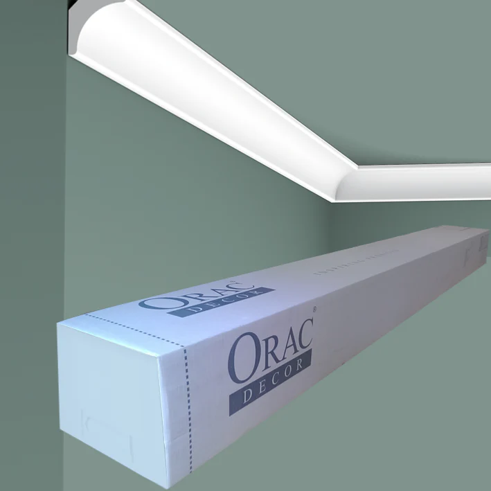 CX133 Corniche plafond Orac Decor - 2x2x200cm (h x p x L) - moulure décorative polymère - Image 6