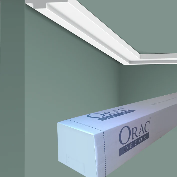 CX160 Corniche plafond Orac Decor - 1,3x4x200cm (h x p x L) - moulure décorative polymère - Image 5