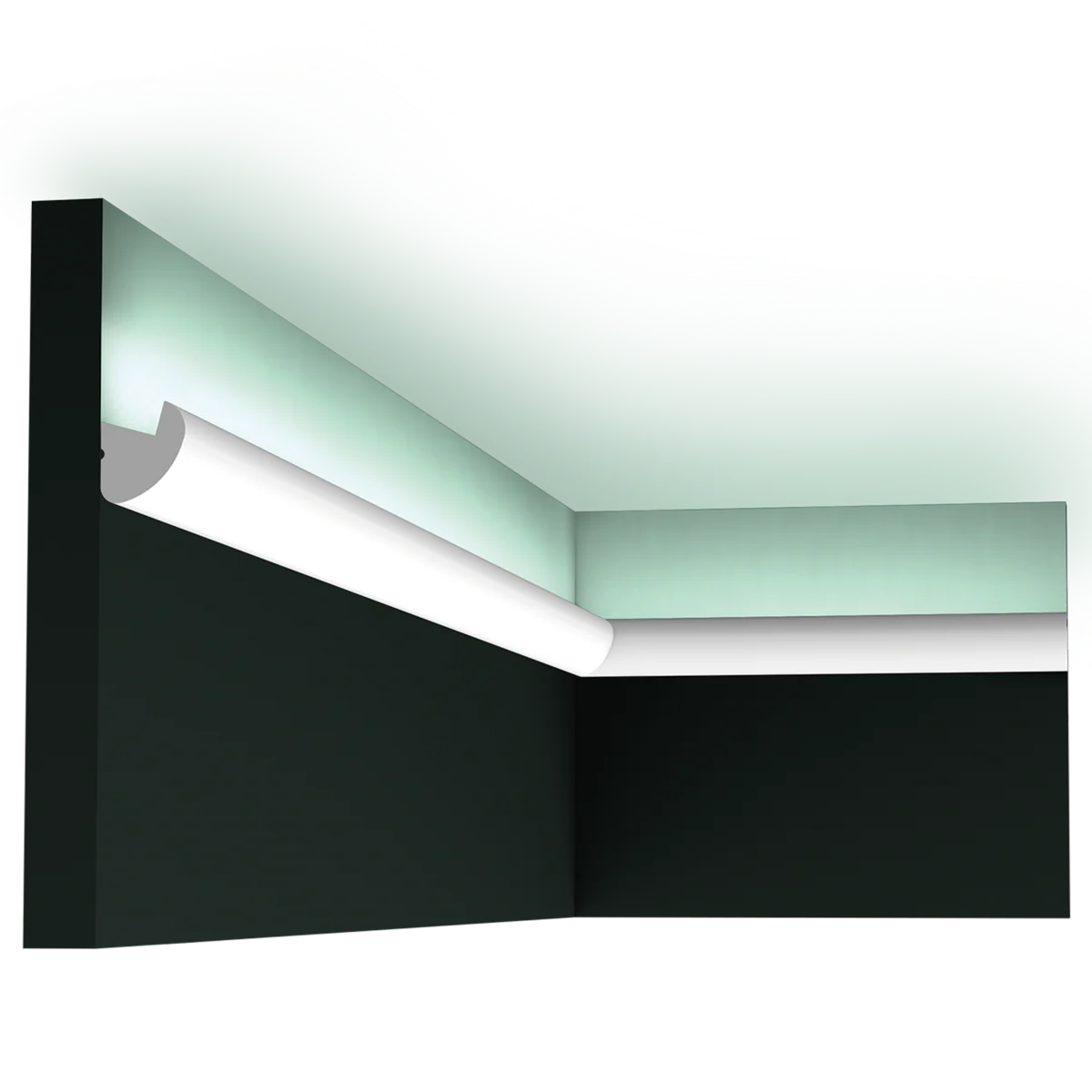 CX188 Corniche pour éclairage indirect Orac Decor - 3,4x3,4x200cm (h x p x L) - moulure décorative polymère - Image 4