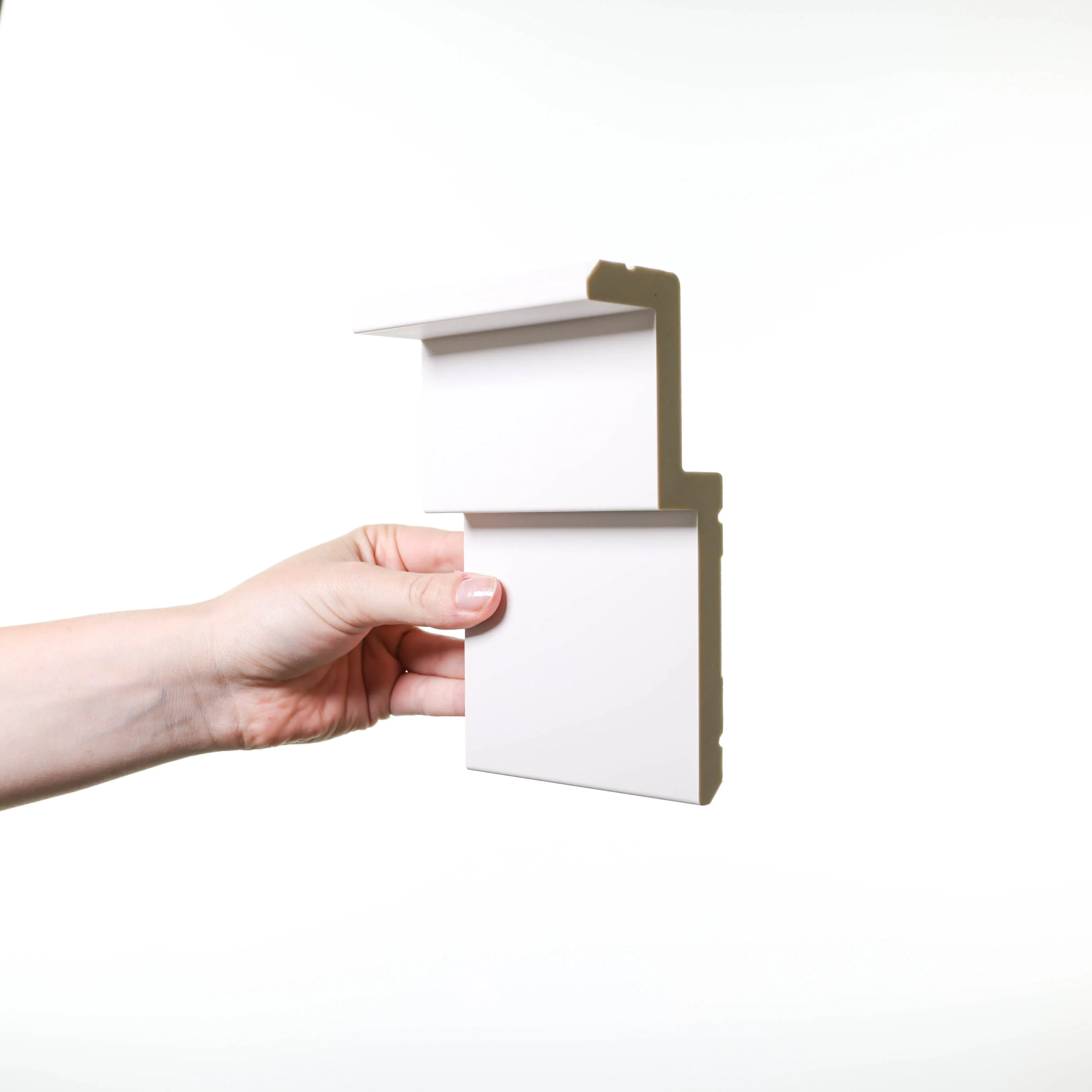 C391 Corniche pour éclairage indirect et cache tringle à rideau - 6x16x200cm (h x p x L) - moulure décorative polyuréthane - Image 3