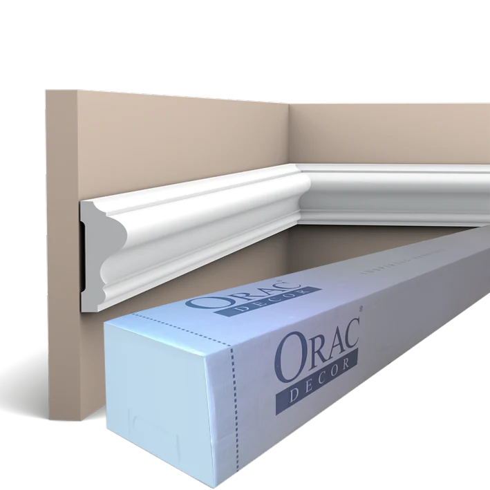 P8020 Cimaise murale Orac Decor - 6x2,5x200cm (h x p x L) - moulure décorative polyuréthane - Image 8