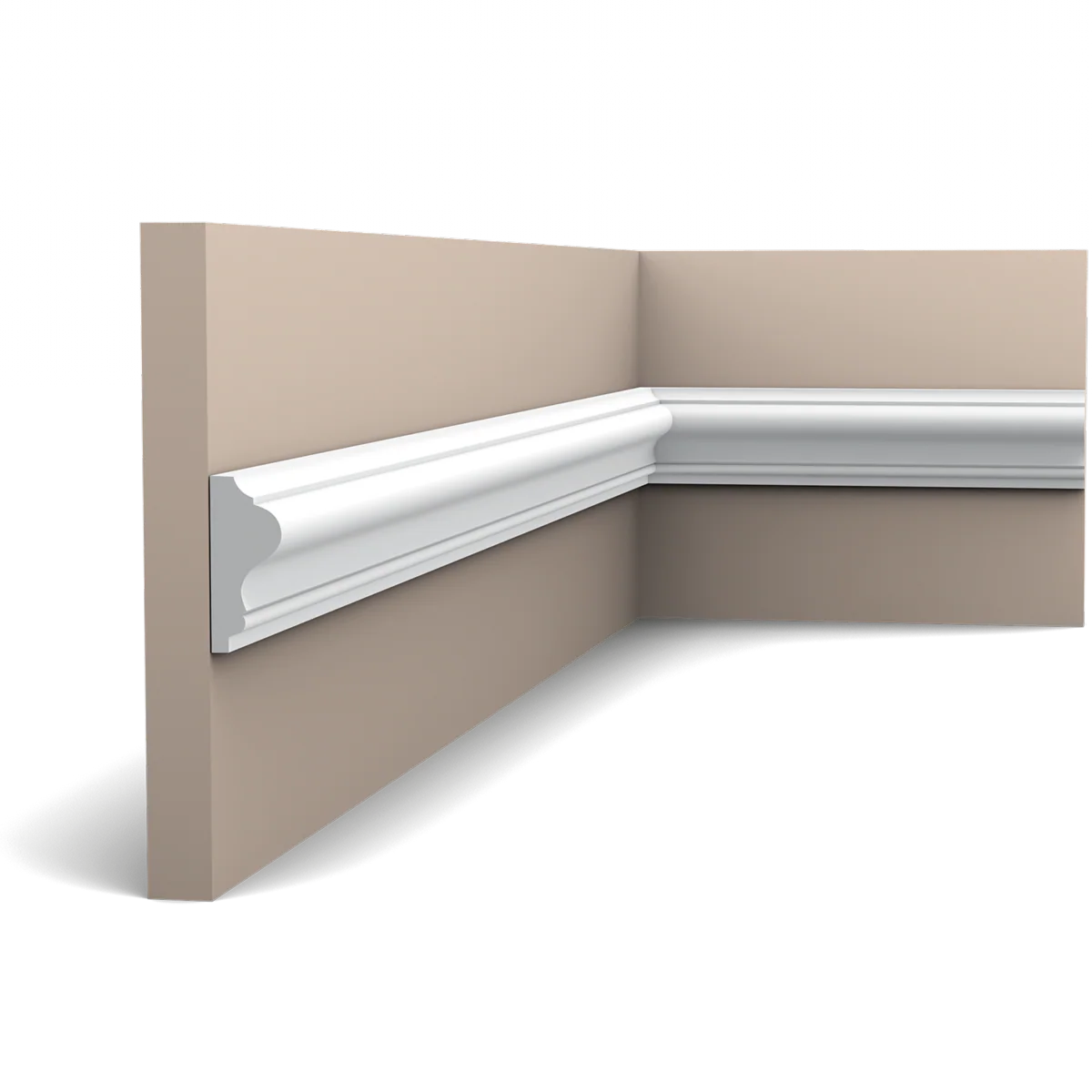 P8030 Cimaise murale Orac Decor - 4x1,5x200cm (h x p x L) - moulure décorative polyuréthane - Image 8