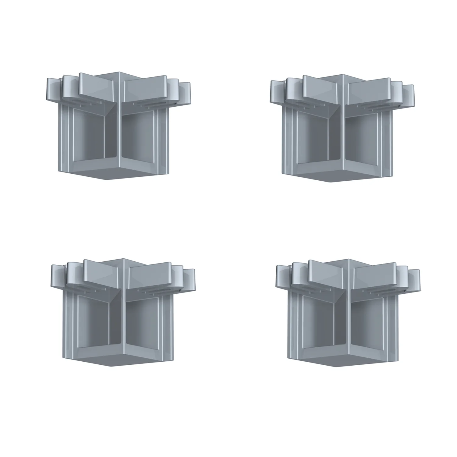 Pack 4 raccords d'angle pour Cimaise Mini-Click - Accessoire Cimaise Newly - Image 4