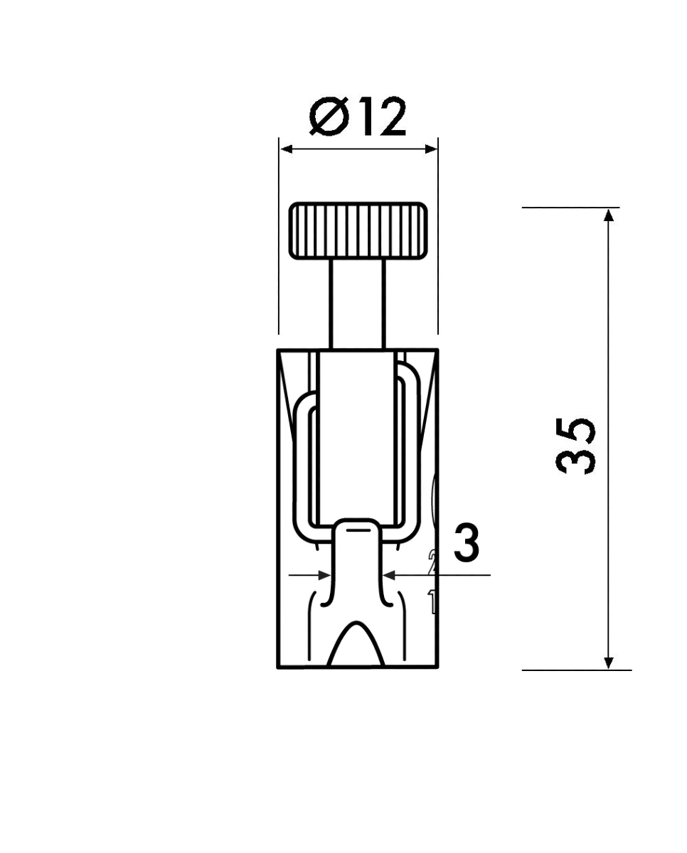 Crochet tableau auto-bloquant 15 kg lock 2 mm -  Accrochage Tableau Artiteq - Image 4