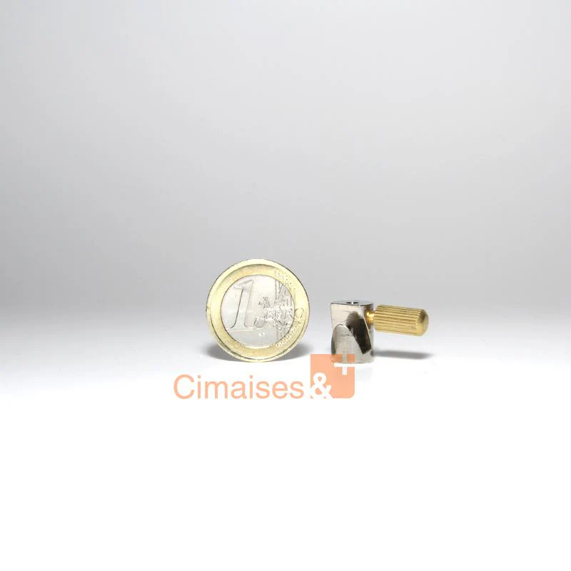 Pack de 5 crochets tableau réglables à vis 5 kg 2 mm - Accessoire Cimaise Artiteq - Image 4