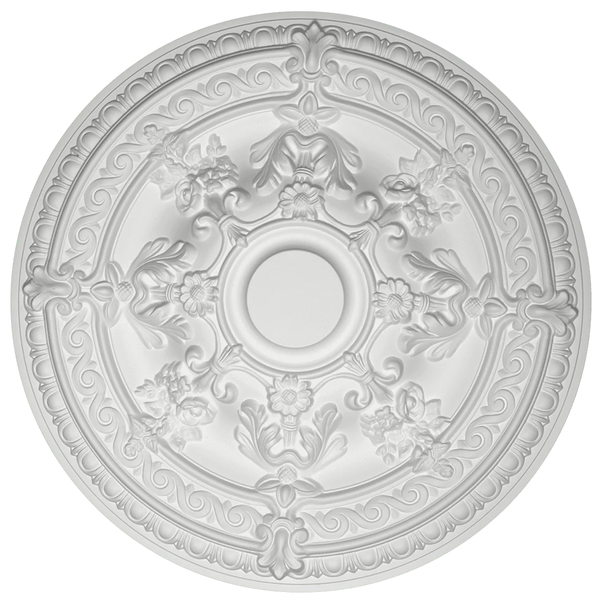 Rosace plafond 65,9 cm R039 - Polyuréthane - Image 3