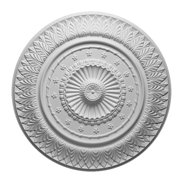 Rosace plafond 67 cm R028 - Polyuréthane - Image 3