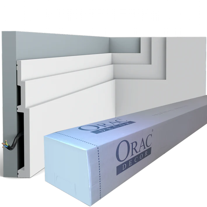 SX181 Plinthe Orac Decor - 20 x 2,2x200cm (h x p x L) - plinthe décorative polymère - Image 4