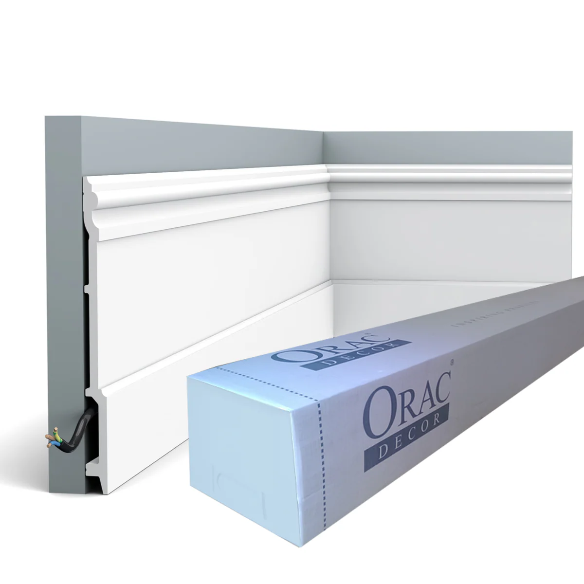 SX191 Plinthe Orac Decor - 21x2,1x200cm (h x p x L) - plinthe décorative polymère - Image 5